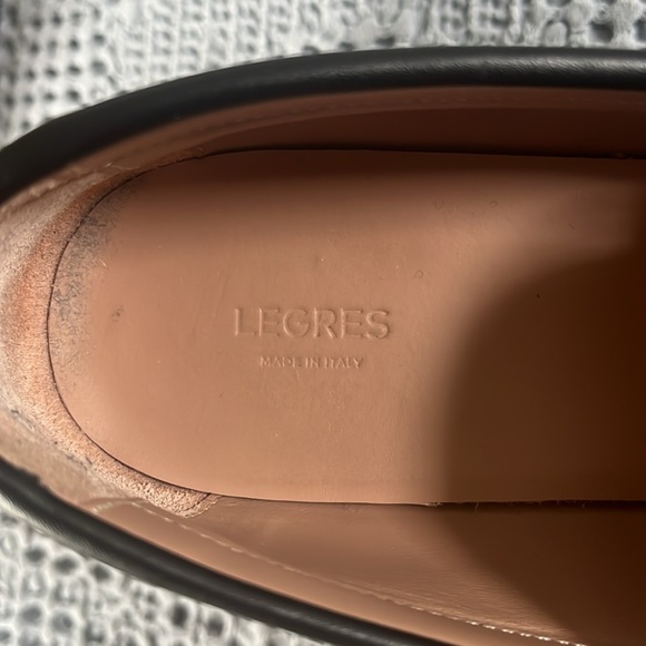 COPY - EUC - Legres leather platform loafers, sz 37. - Picture 3 of 5
